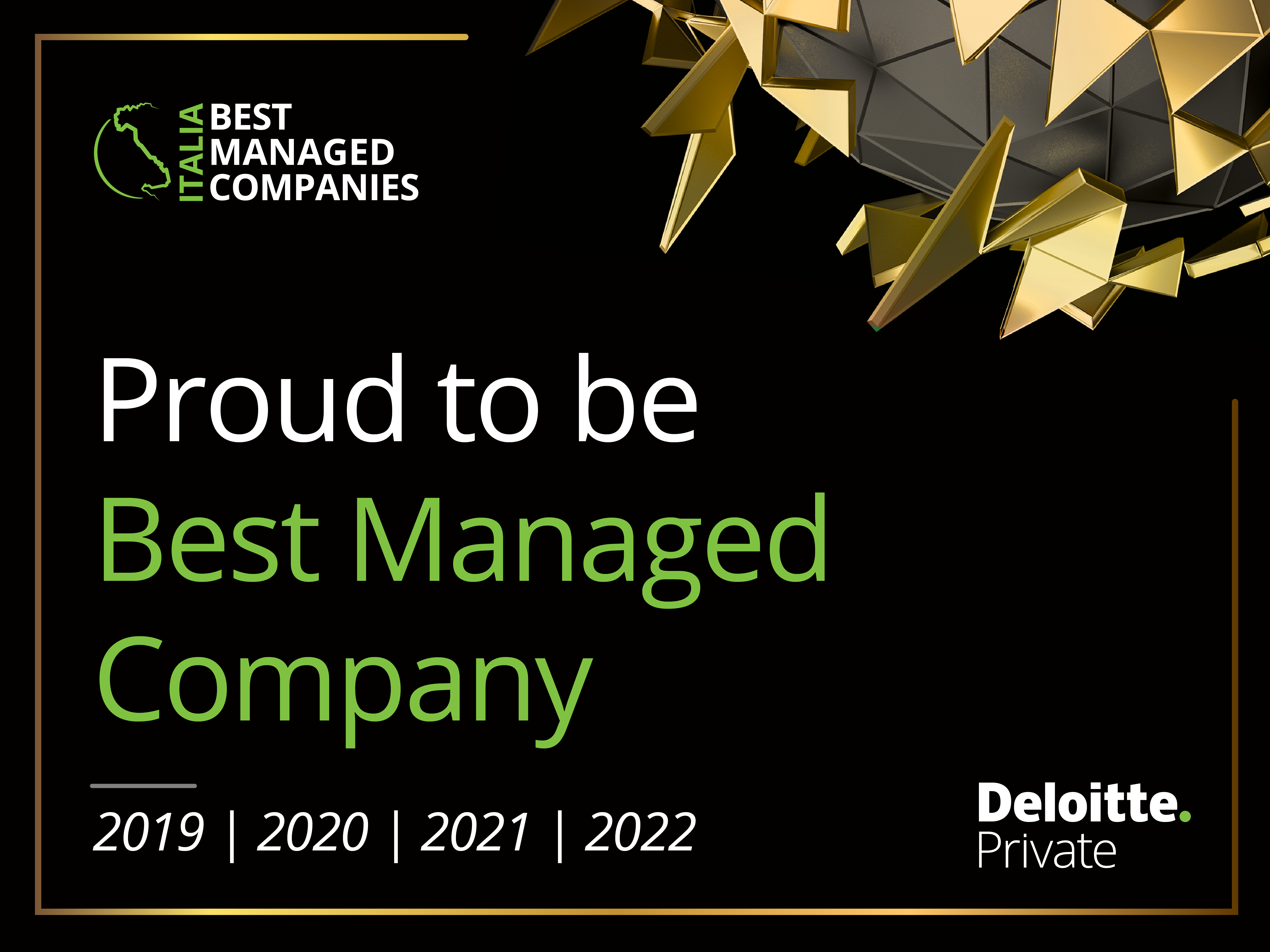 calligaris awarded as &quot;best managed company&quot;